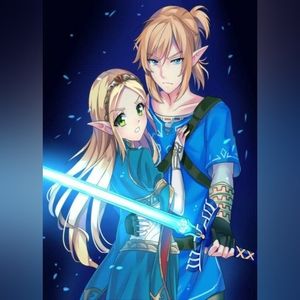 Zelda & Link DIY 5D Full Round Drill Diamond Painting